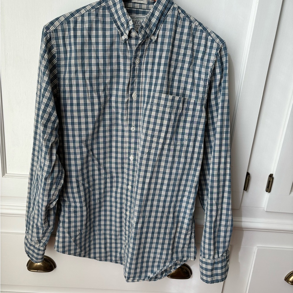 Men's Small J Crew Checkered Shirt